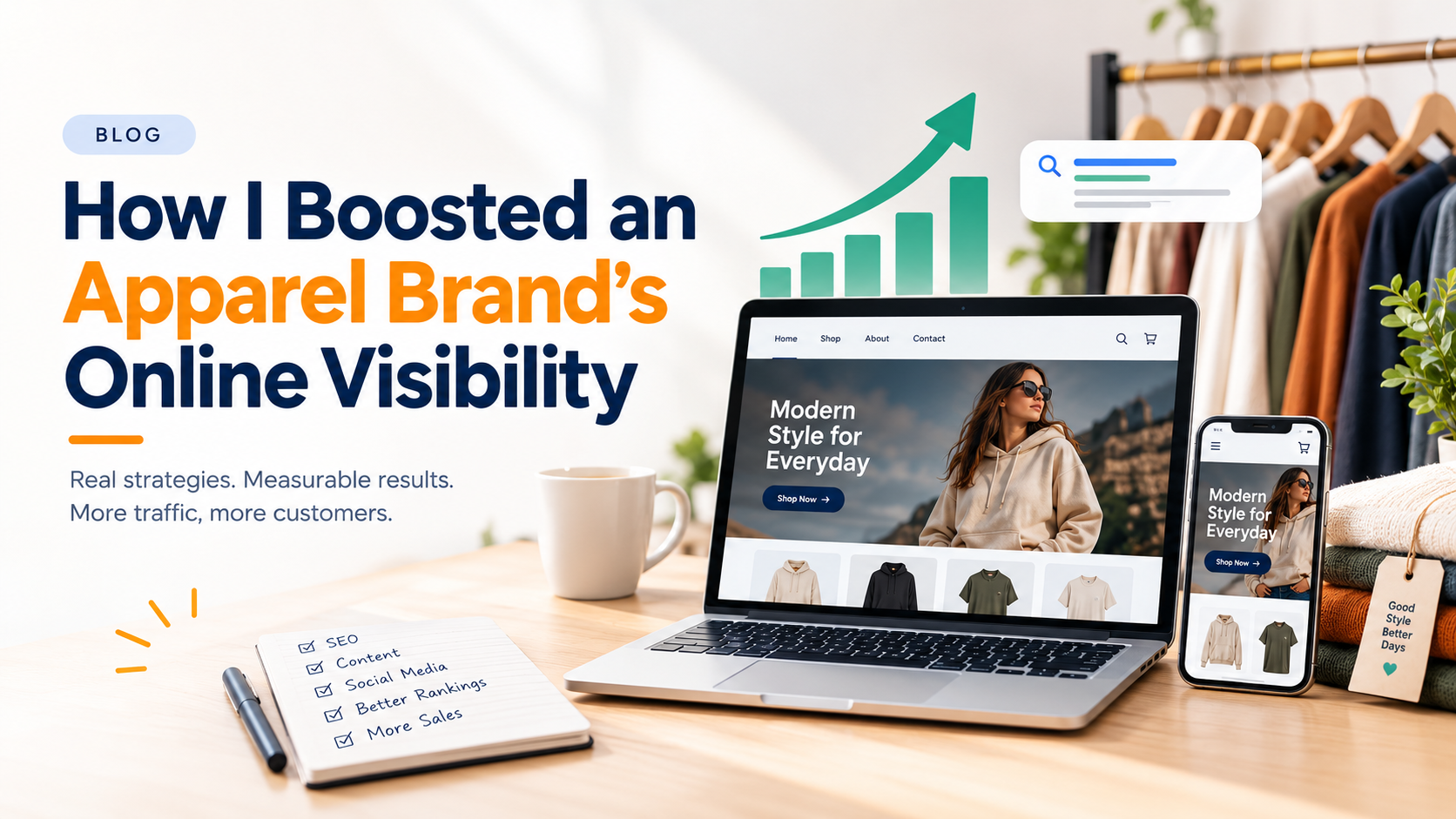 How I Boosted an Aparrel Brand’s Online Visibility